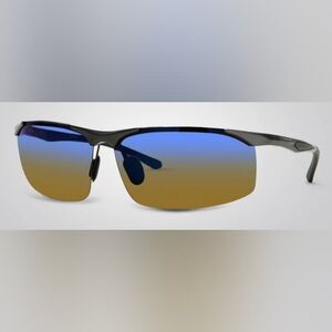 Eagle Eyes Triumph Sunglasses, NWT- Matte Gunmetal/Blue Mirror